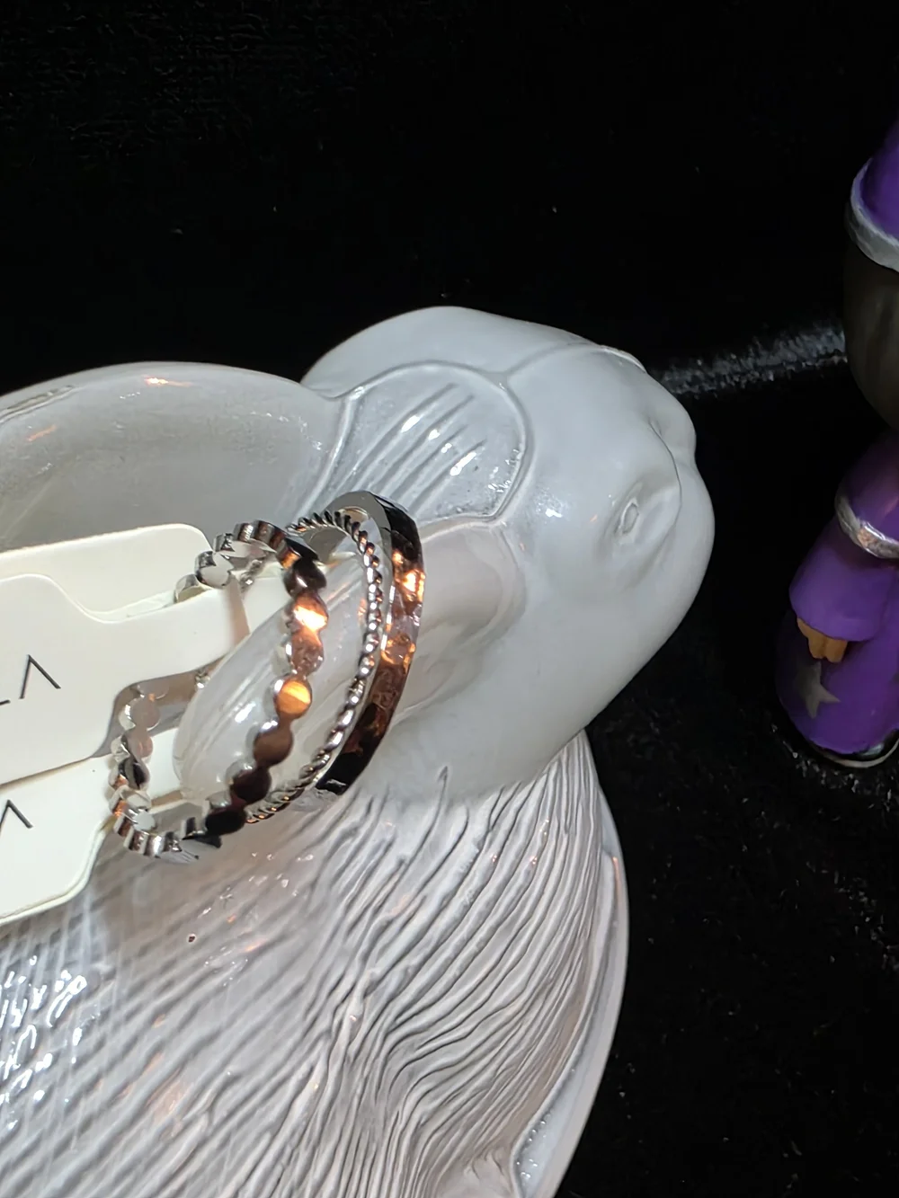 ATOLEA Women's Sterling Silver Stackable Rings - Silver / Brand New 🟢🔴 3 Rings - Picture 15 of 17